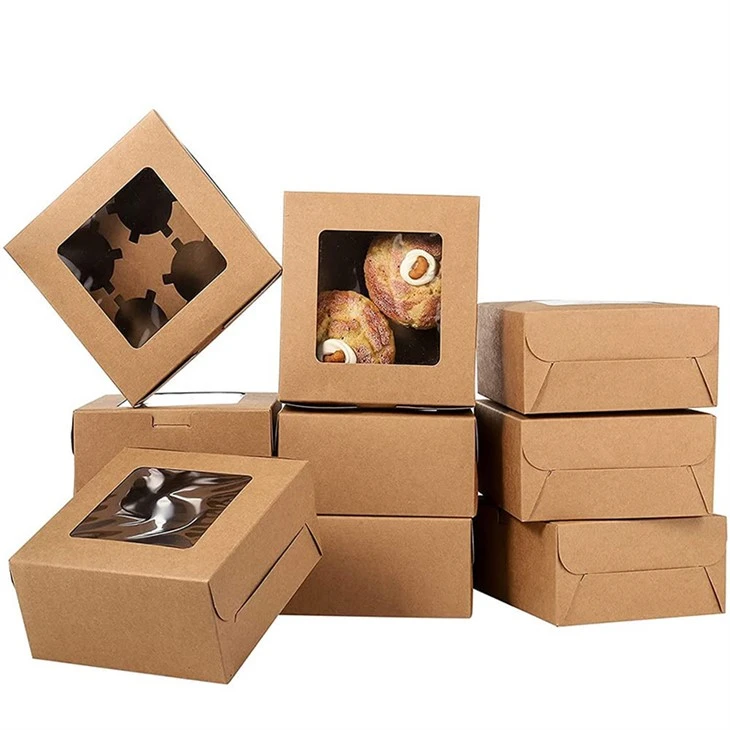 Paper Pastry Boxes high quality